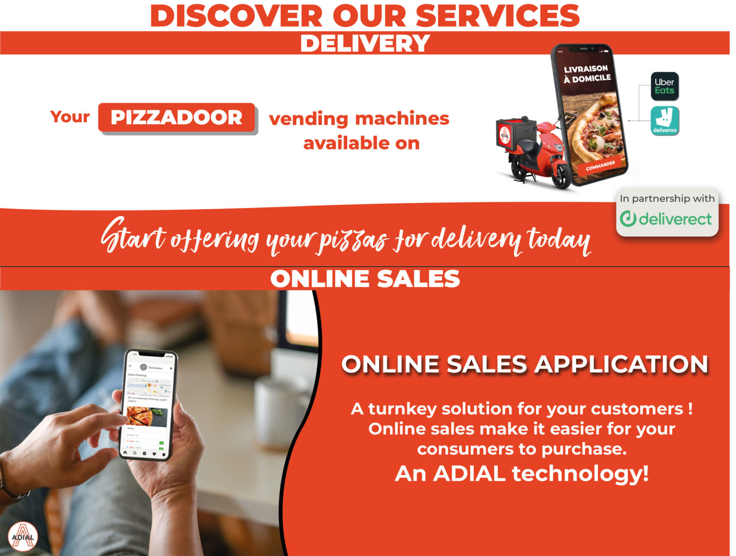 Adial France – Vending Machines for Pizzas, Paninis, Burgers & Food Lockers